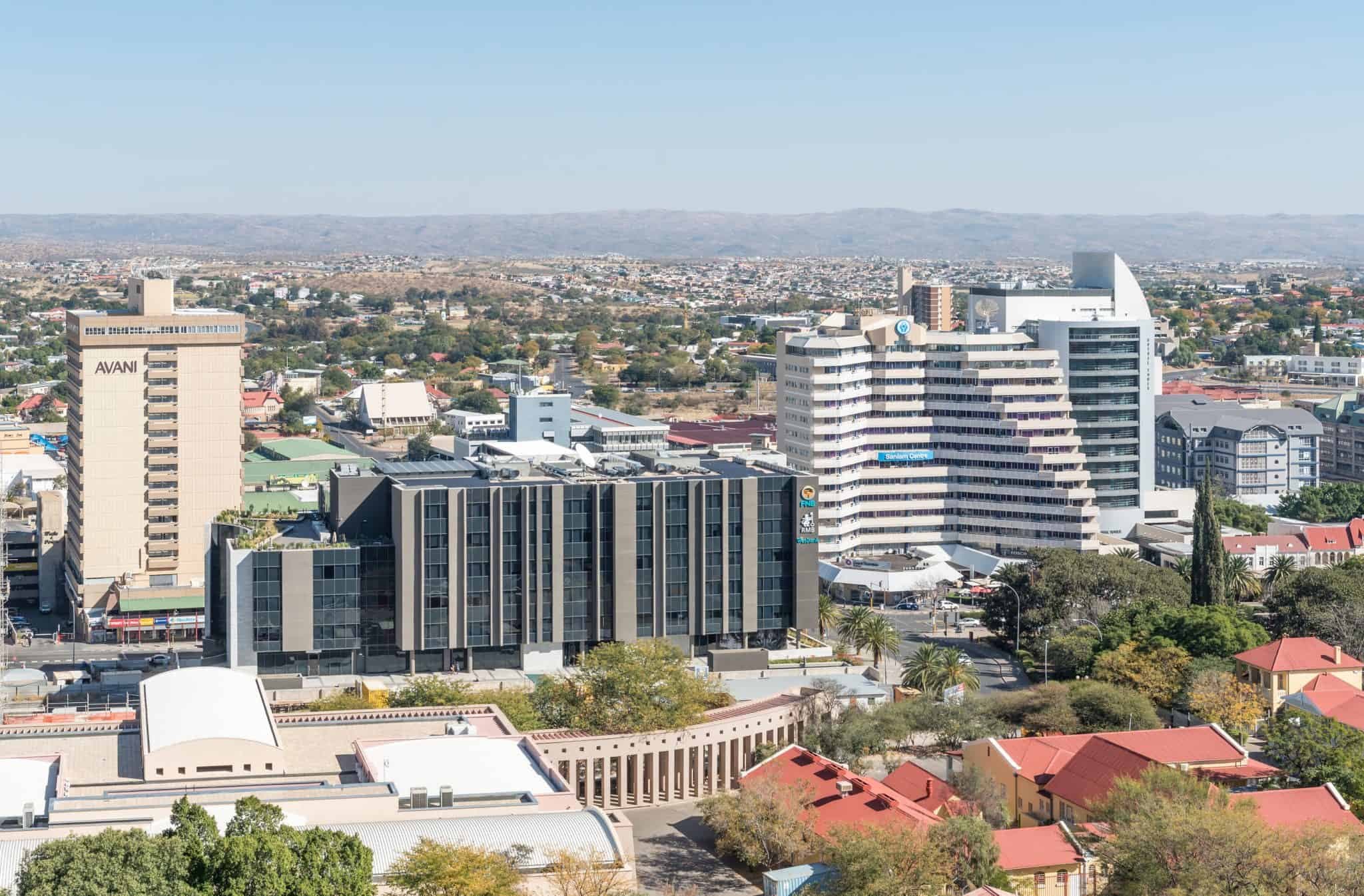 Windhoek Town center Image